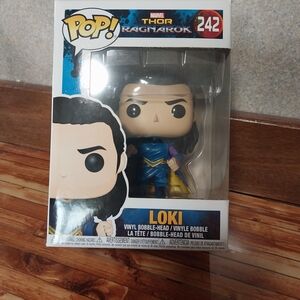 Funko Pop! Marvel Thor Ragnarok Loki Figure - Blue and Black #242